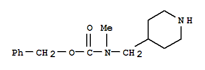 Methyl-piperidin-4-ylmethyl-carbamic acid benzyl ester Structure,746578-71-2Structure