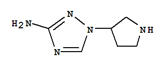 1H-1,2,4-triazol-3-amine,1-(3-pyrrolidinyl)-(9ci) Structure,746580-84-7Structure