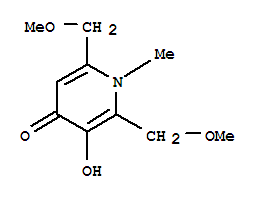 4(1H)-pyridinone, 3-hydroxy-2,6-bis(methoxymethyl)-1-methyl-(9ci) Structure,746599-88-2Structure