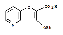 Furo[3,2-b]pyridine-2-carboxylicacid,3-ethoxy-(9ci) Structure,747373-18-8Structure