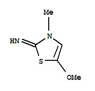 2(3H)-thiazolimine,5-methoxy-3-methyl-(9ci)Structure,747382-75-8Structure 2(3H)-thiazolimine,5-methoxy-3-methyl-(9ci) Structure,747382-75-8Structure