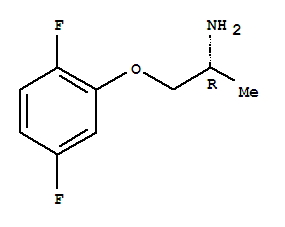 2-Propanamine,1-(2,5-difluorophenoxy)-,(2r)-(9ci) Structure,747393-55-1Structure