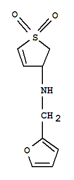 (9ci)-n-(2,3-二氫-1,1-二氧化物-3-噻吩)-2-呋喃甲胺結(jié)構(gòu)式_747405-58-9結(jié)構(gòu)式