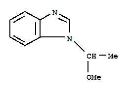 1H-benzimidazole,1-(1-methoxyethyl)-(9ci) Structure,74758-79-5Structure