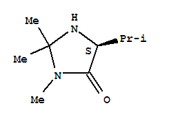 (5s)-(9ci)-2,2,3-三甲基-5-(1-甲基乙基)-4-咪唑啉酮結(jié)構(gòu)式_748121-73-5結(jié)構(gòu)式