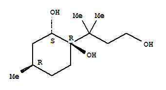 1,2-Cyclohexanediol, 1-(3-hydroxy-1,1-dimethylpropyl)-4-methyl-, (1r,2s,4r)-(9ci) Structure,748142-70-3Structure