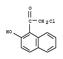 Ethanone, 2-chloro-1-(2-hydroxy-1-naphthalenyl)-(9ci) Structure,74815-15-9Structure