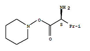 Piperidine, 1-(2-amino-3-methyl-1-oxobutoxy)-, (s)-(9ci) Structure,748705-26-2Structure