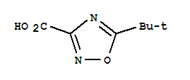 5-Tert-butyl-1,2,4-oxadiazole-3-carboxylic acid Structure,748743-73-9Structure