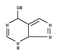 4H-pyrazolo[3,4-d]pyrimidin-4-ol, 5,7a-dihydro-(9ci) Structure,748764-60-5Structure