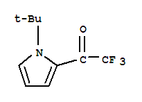 Ethanone, 1-[1-(1,1-dimethylethyl)-1h-pyrrol-2-yl]-2,2,2-trifluoro-(9ci) Structure,74889-35-3Structure