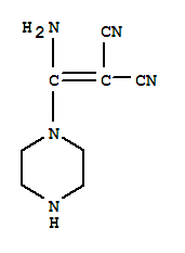 Propanedinitrile, (amino-1-piperazinylmethylene)-(9ci) Structure,74905-09-2Structure