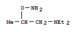 1-Propanamine,2-(aminooxy)-n,n-diethyl-(9ci) Structure,749159-17-9Structure