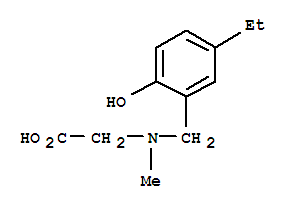 (9ci)-n-[(5-乙基-2-羥基苯基)甲基]-n-甲基-甘氨酸結(jié)構(gòu)式_749184-31-4結(jié)構(gòu)式