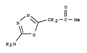 2-Propanone, 1-(5-amino-1,3,4-oxadiazol-2-yl)-(9ci) Structure,74949-73-8Structure