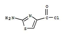 2-Amino-4-thiazolecarbonyl chloride Structure,749795-92-4Structure