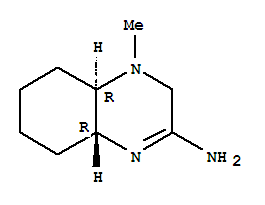 反式-(9ci)-3,4,4a,5,6,7,8,8a-八氫-4-甲基-2-喹噁啉胺結(jié)構(gòu)式_749827-75-6結(jié)構(gòu)式