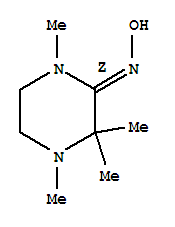 Piperazinone, 1,3,3,4-tetramethyl-, oxime, (z)-(9ci) Structure,74987-00-1Structure