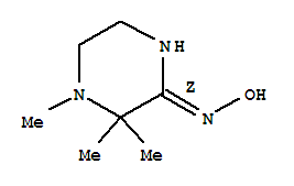 Piperazinone, 3,3,4-trimethyl-, oxime, (z)-(9ci) Structure,74987-05-6Structure