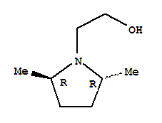 1-Pyrrolidineethanol,2,5-dimethyl-,(2r,5r)-(9ci) Structure,749897-99-2Structure