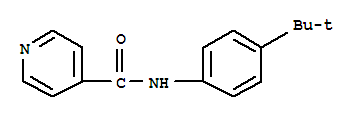 4-Pyridinecarboxamide,n-[4-(1,1-dimethylethyl)phenyl]-(9ci) Structure,750599-62-3Structure