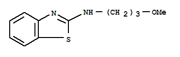 2-Benzothiazolamine,n-(3-methoxypropyl)-(9ci) Structure,75105-01-0Structure