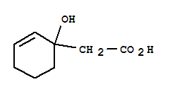 2-Cyclohexene-1-acetic acid, 1-hydroxy-(9ci) Structure,752149-07-8Structure