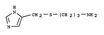 1-Propanamine, 3-[(1h-imidazol-4-ylmethyl)thio]-(9ci) Structure,752153-75-6Structure