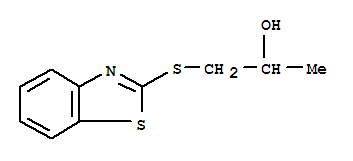 2-Propanol,1-(2-benzothiazolylthio)-(9ci) Structure,75235-71-1Structure