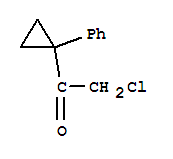 (9ci)-2-氯-1-(1-苯基環(huán)丙基)-乙酮結(jié)構(gòu)式_75272-09-2結(jié)構(gòu)式