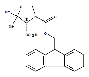 Fmoc-(r)-5,5-dimethylthiazolidine-4-carboxylic acid Structure,753030-79-4Structure