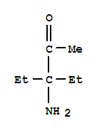 2-Pentanone, 3-amino-3-ethyl-(9ci) Structure,753398-13-9Structure