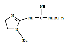 (9ci)-n-丁基-n-(1-乙基-4,5-二氫-1H-咪唑-2-基)-胍結(jié)構(gòu)式_754126-14-2結(jié)構(gòu)式