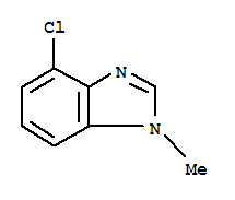 1H-benzimidazole,4-chloro-1-methyl-(9ci) Structure,75438-01-6Structure