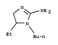 1H-imidazol-2-amine,1-butyl-5-ethyl-4,5-dihydro-(9ci) Structure,754919-27-2Structure