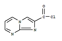 Imidazo[1,2-a]pyrimidine-2-carbonyl chloride (9ci) Structure,754928-12-6Structure