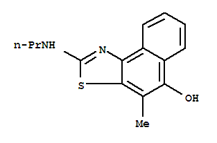 Naphtho[1,2-d]thiazol-5-ol, 4-methyl-2-(propylamino)- Structure,754954-13-7Structure