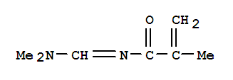 2-Propenamide,n-[(dimethylamino)methylene]-2-methyl-(9ci) Structure,755689-19-1Structure