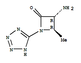 2-Azetidinone,3-amino-4-methyl-1-(1h-tetrazol-5-yl)-,trans-(9ci) Structure,755710-69-1Structure