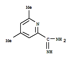 2-Pyridinecarboximidamide,4,6-dimethyl-(9ci) Structure,755716-48-4Structure