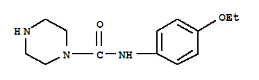 1-Piperazinecarboxamide,n-(4-ethoxyphenyl)-(9ci) Structure,755752-94-4Structure