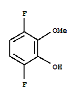 Phenol, 3,6-difluoro-2-methoxy- Structure,75626-22-1Structure