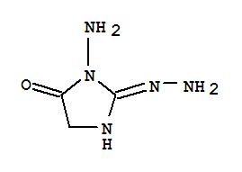 2,4-Imidazolidinedione,3-amino-,2-hydrazone(9ci) Structure,756458-56-7Structure