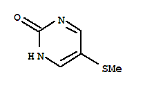 2(1H)-pyrimidinone, 5-(methylthio)-(9ci) Structure,75670-14-3Structure