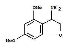 3-Benzofuranamine,2,3-dihydro-4,6-dimethoxy-(9ci) Structure,756801-05-5Structure