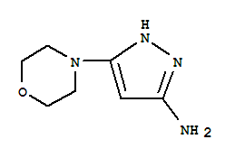 5-Morpholino-1h-pyrazol-3-amine Structure,756814-98-9Structure