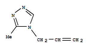 4H-1,2,4-triazole,3-methyl-4-(2-propenyl)-(9ci) Structure,756819-66-6Structure