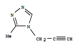 3-Methyl-4-(2-propyn-1-yl)-4h-1,2,4-triazole Structure,756819-67-7Structure