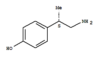 Phenol, 4-(2-amino-1-methylethyl)-, (s)- (9ci) Structure,757153-78-9Structure