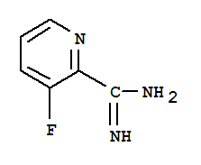 2-Pyridinecarboximidamide,3-fluoro-(9ci) Structure,757174-04-2Structure